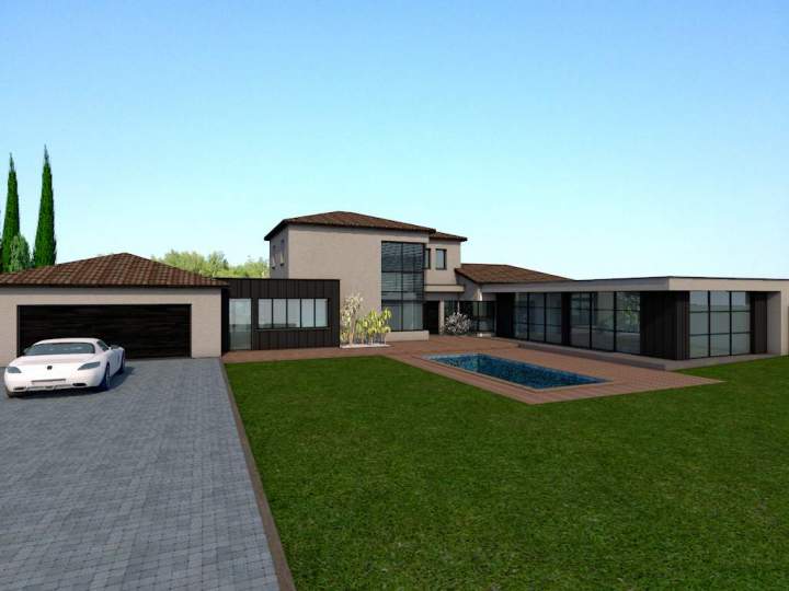 Conception architecturale de villa Villefranche-sur-Saône