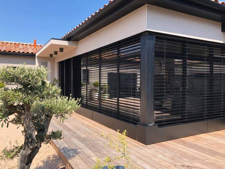 Maison moderne avec baie vitrée Villefranche-sur-Saône