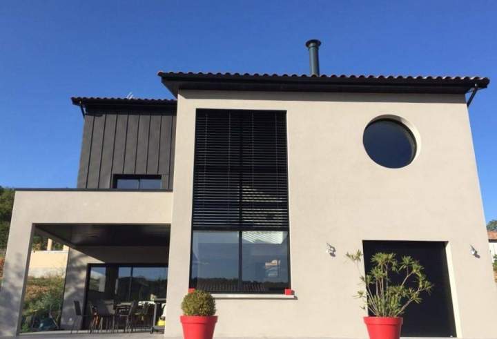 Construction terminée de la villa Villefranche-sur-Saône